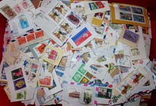 1kg excellent World (no GB) kiloware Unpicked/Unsorted stamps #9