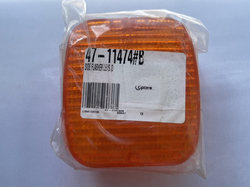 Optare bus side - bus, amber