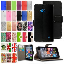 Flip Leather Case for Microsoft Lumia 640 650 550 950 520 930 XL Wallet Cover