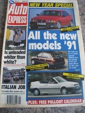 AUTO EXPRESS JAN 1991 IS