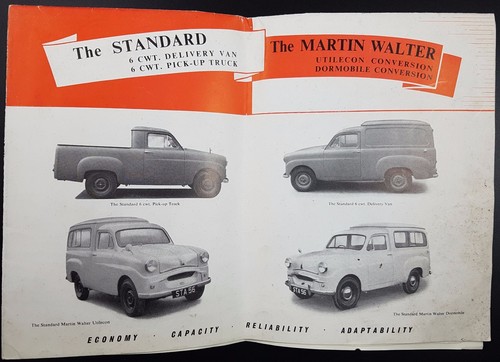 Standard brochure for 6cwt - brochure, van