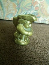 OLD BRASS TOBY JUG  2" (5cm)