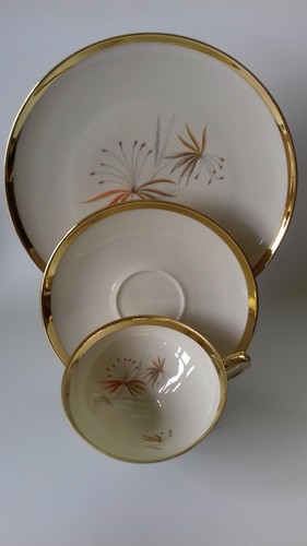 Vintage winterling china trio - winterling,