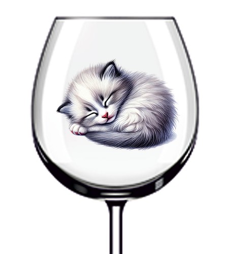 12x ragdoll cat kitten vinyl - 12x,