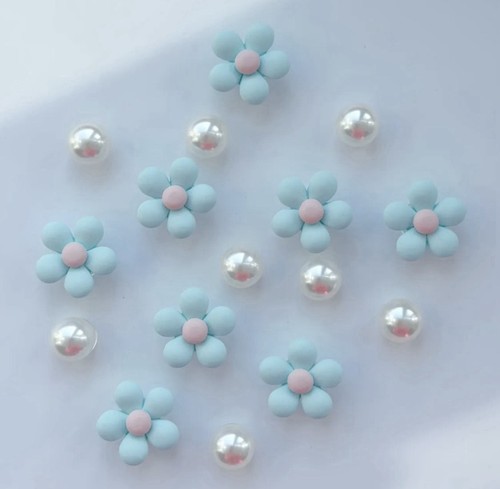 Croc charms flower pearl - croc,