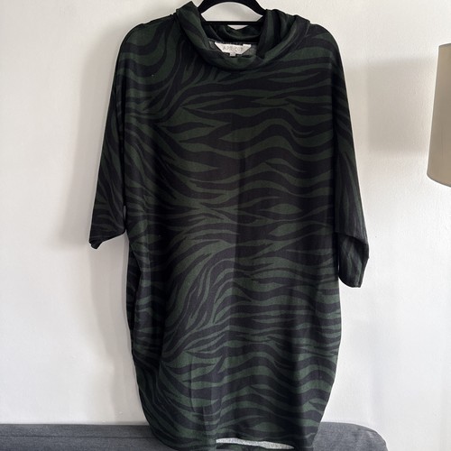 Zebra tiger printed tunic - printed,