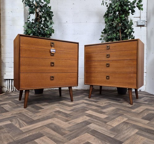 Pair vintage mid - of, mid-century