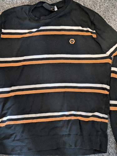 Wolves men striped knit - men’s,