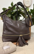 Radley London handbag /Pickiering/cross Body/ messenger Bag/brown  Leather  vgc