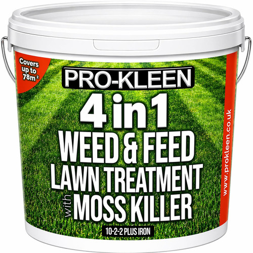 Weed and feed lawn - weed,