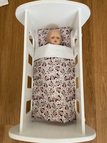 Handmade large dolls quilt - handmade,