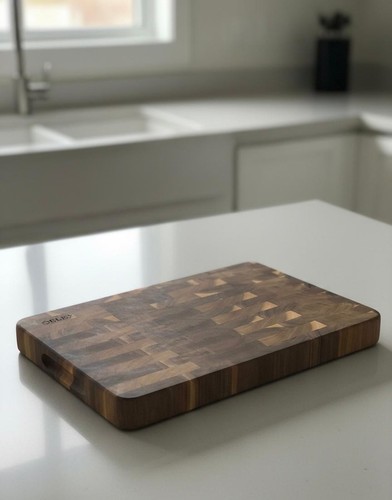 Large cutting board acacia - cutting,