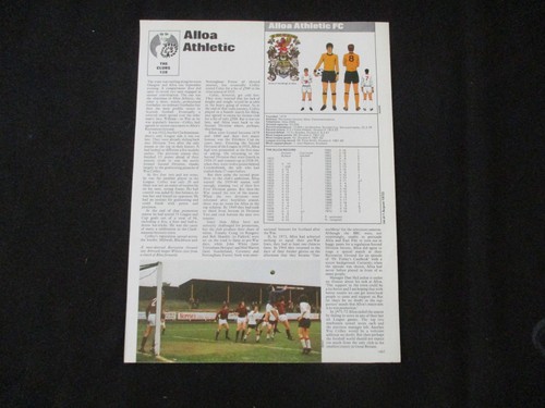 Alloa athletic the - athletic:, clubs'