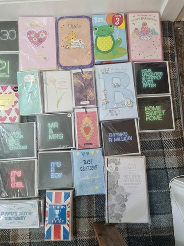 Greetings cards joblot 65 - joblot, of