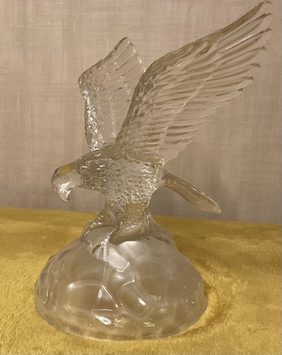 Vintage glass eagle - eagle, figurine