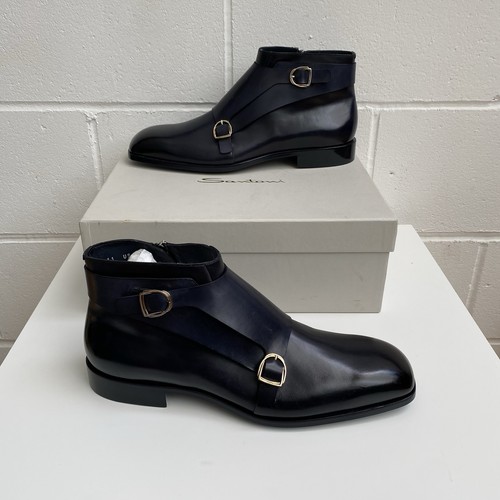 Santoni browns black - santoni,