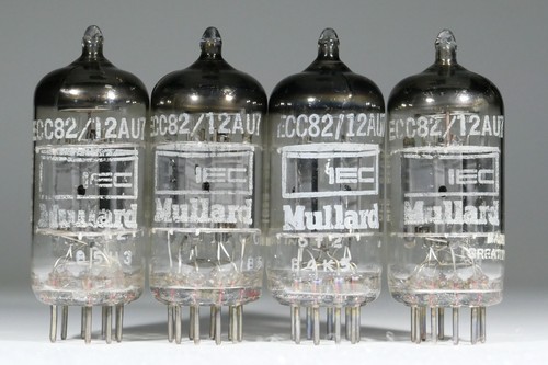 Matched quad mullard - matched, (4)