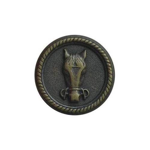 Round horse buttons - buttons, view