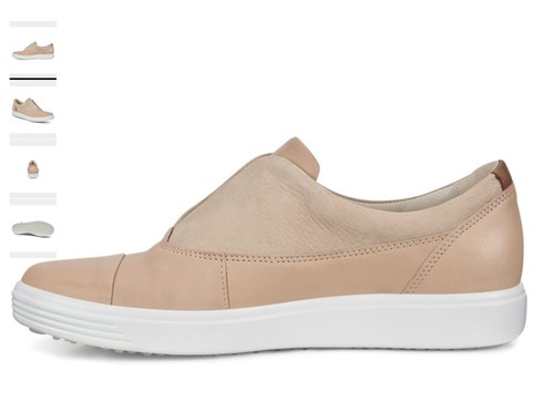 Womens ladies ecco - soft, slip