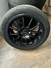 Clio 172 182 Team Dynamic Alloy Wheels Pro Race 1.2 X4 Wheels With Worn Tyres