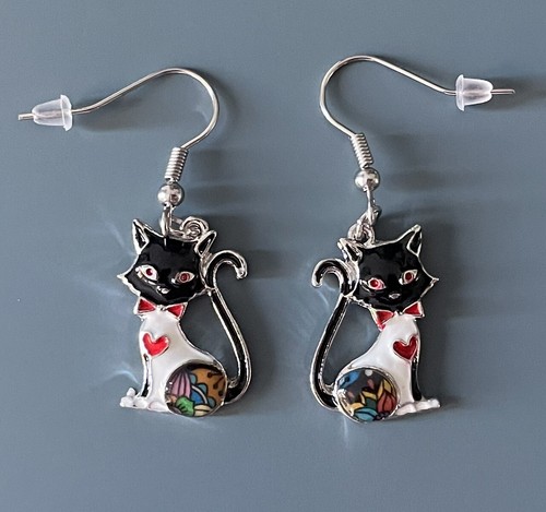 Cute black white - white, /