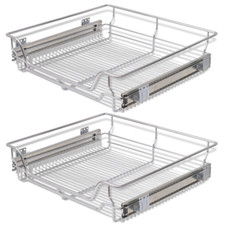 2 Pull Out Wire Baskets