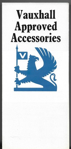 Vauxhall accessories 1973 1974 - vauxhall,