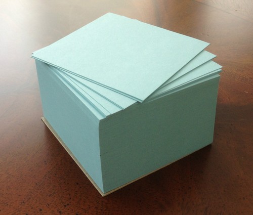 Note paper refill - refill, loose