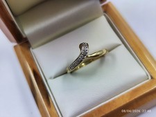 9ct Yellow Gold Wishbone Ring