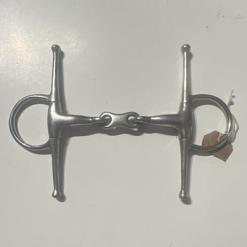 Metal snaffle horse bit - metal,