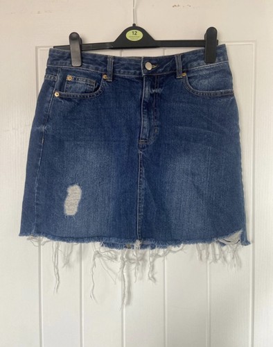 Denim skirt - denim,