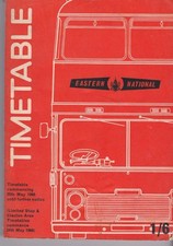 EASTERN NATIONAL BUS TIMETABLE
