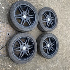 4x Alloy 16 * Wheels SMART FORTWO BRABUS 450