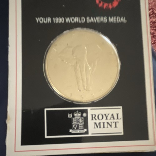 Royal mint 1990 world - royal, savers