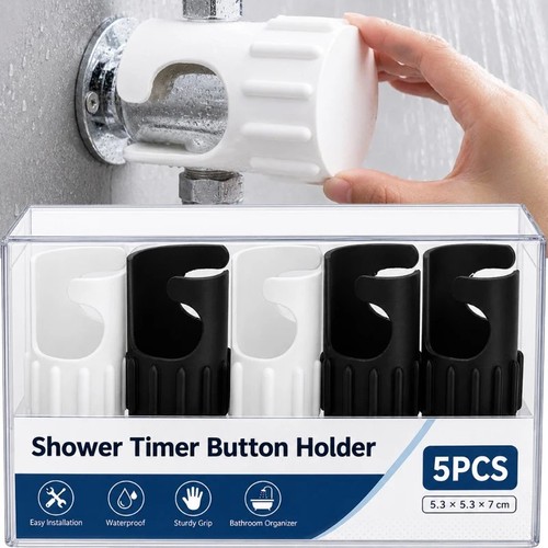 Public shower push - button, lock