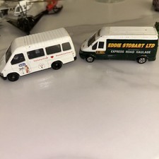Corgi Die Cast Vans X 2