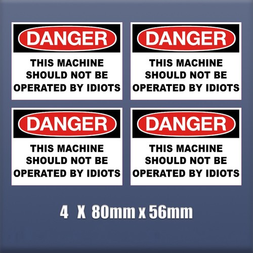 Sticker danger this - danger,