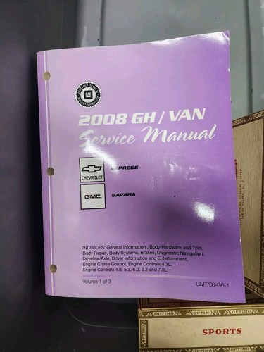 2008 van service manual - gh/van,