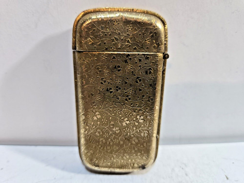 Vintage brass decorative - decorative, match