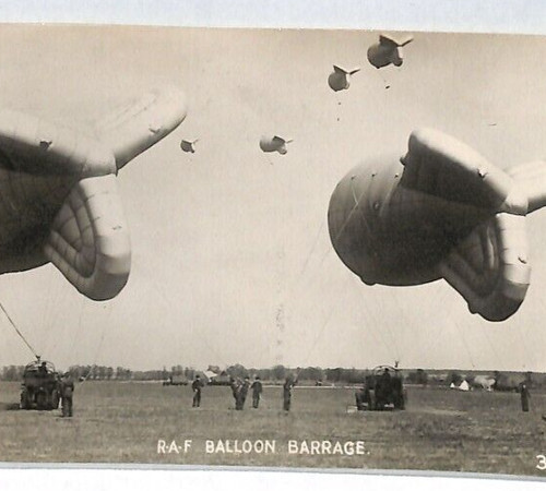 Raf balloon barrage - *balloon, barrage*
