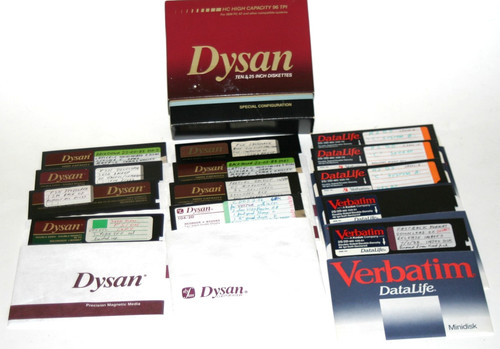 Lot assorted dysan 5 - assorted,