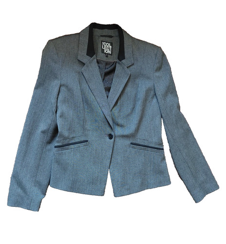 Womans tailored suit grey