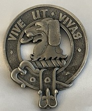 Vintage Scottish Clan Pewter