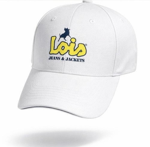 Lois jeans white baseball cap - white,