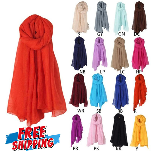 Ladies chiffon scarves - chiffon, women