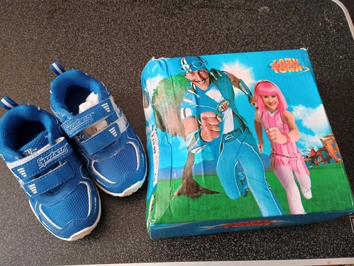Vintage kids shoes lazy town - lazy,