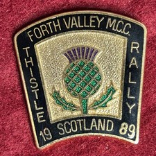 Enamel Badge Motorcycle Rally