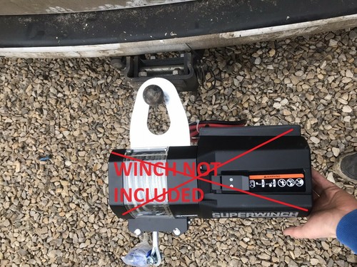 Tow ball winch mount - tow, hitch