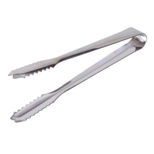 Ice tongs stainless - tongs, 7"-