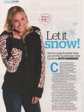 LET IT SNOW NORDIC HOODIE -